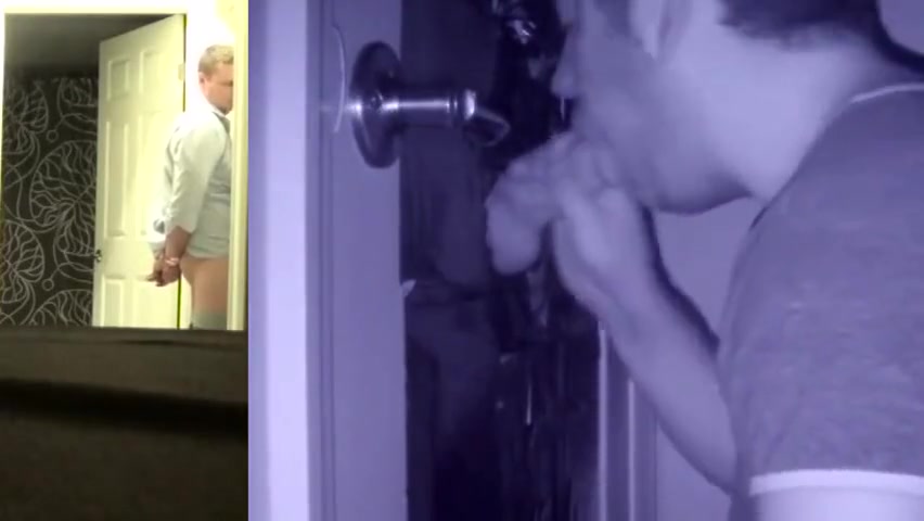 Str8 guy at the gloryhole by gay