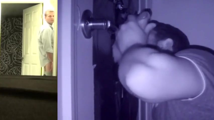 Str8 guy at the gloryhole by gay