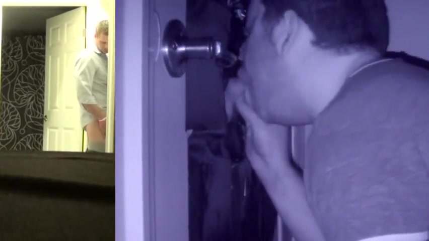 Str8 guy at the gloryhole by gay