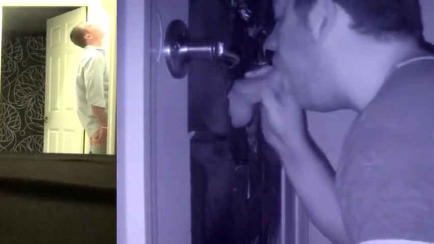 Str8 guy at the gloryhole by gay