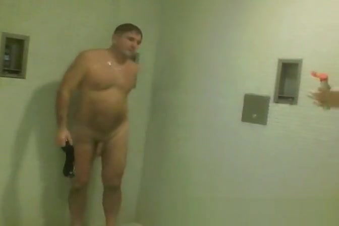 Swimming pool shower