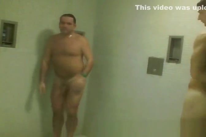 Swimming pool shower