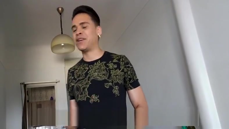 LatinLeche - Nervous Latino Sucks a Cameraman For Money