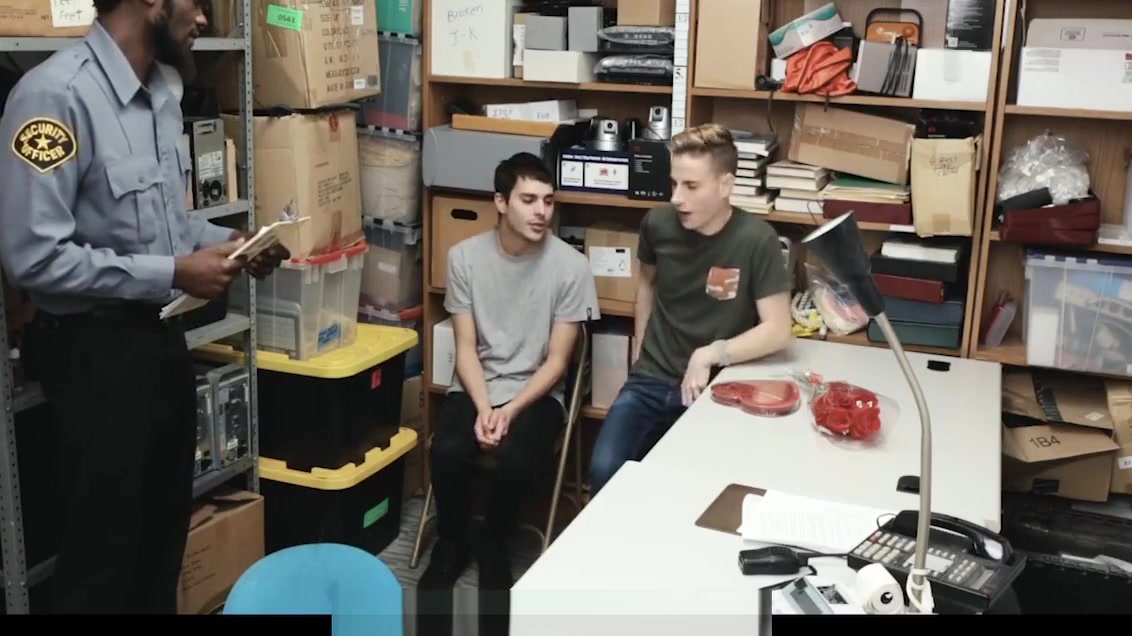 YoungPerps - Security Sticks His BBC Inside Two Young Perps