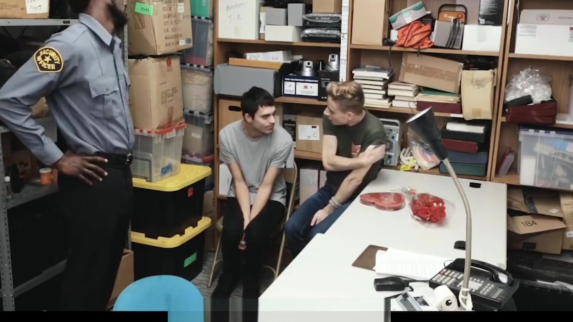 YoungPerps - Security Sticks His BBC Inside Two Young Perps