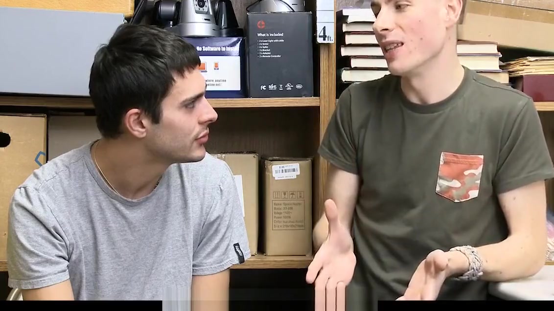 YoungPerps - Security Sticks His BBC Inside Two Young Perps