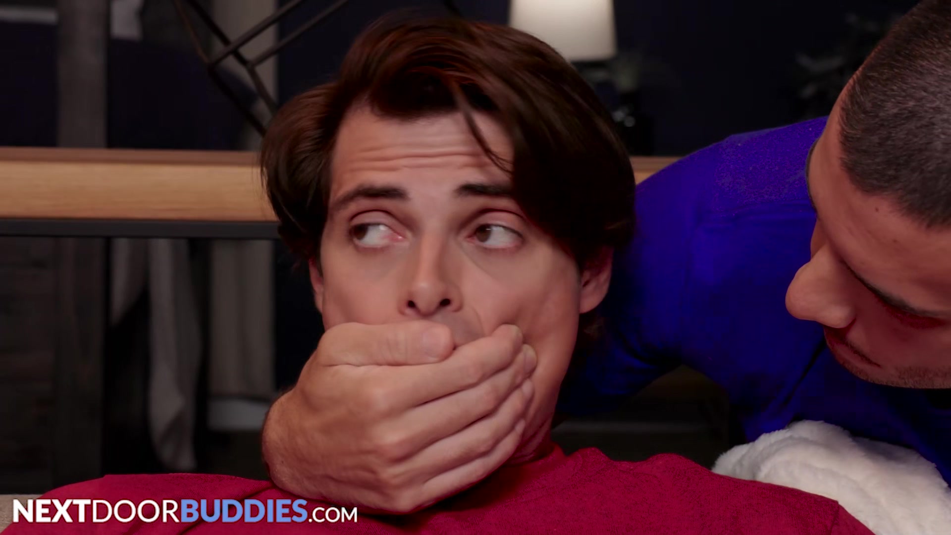 NDB - Couple Caught Screwing Has Hunk Roommate Join In