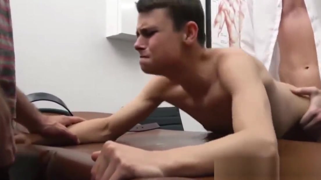 Young Twink Stepson And Stepdad Doctor Visit Threesome