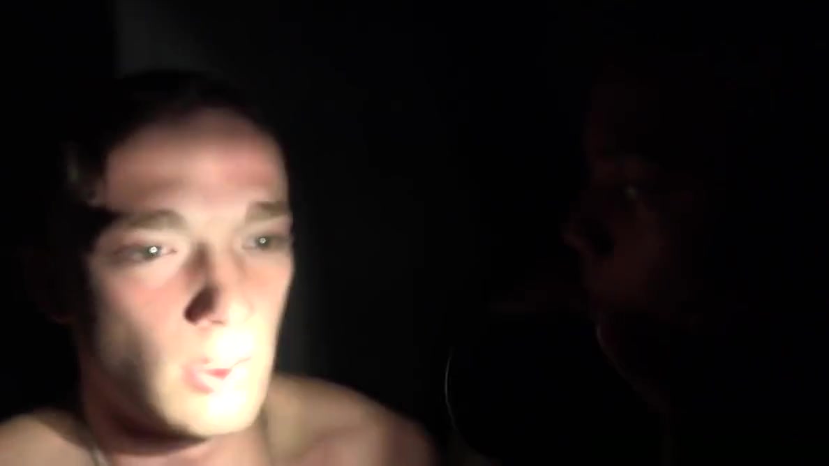 Military hunks get pounded during shower