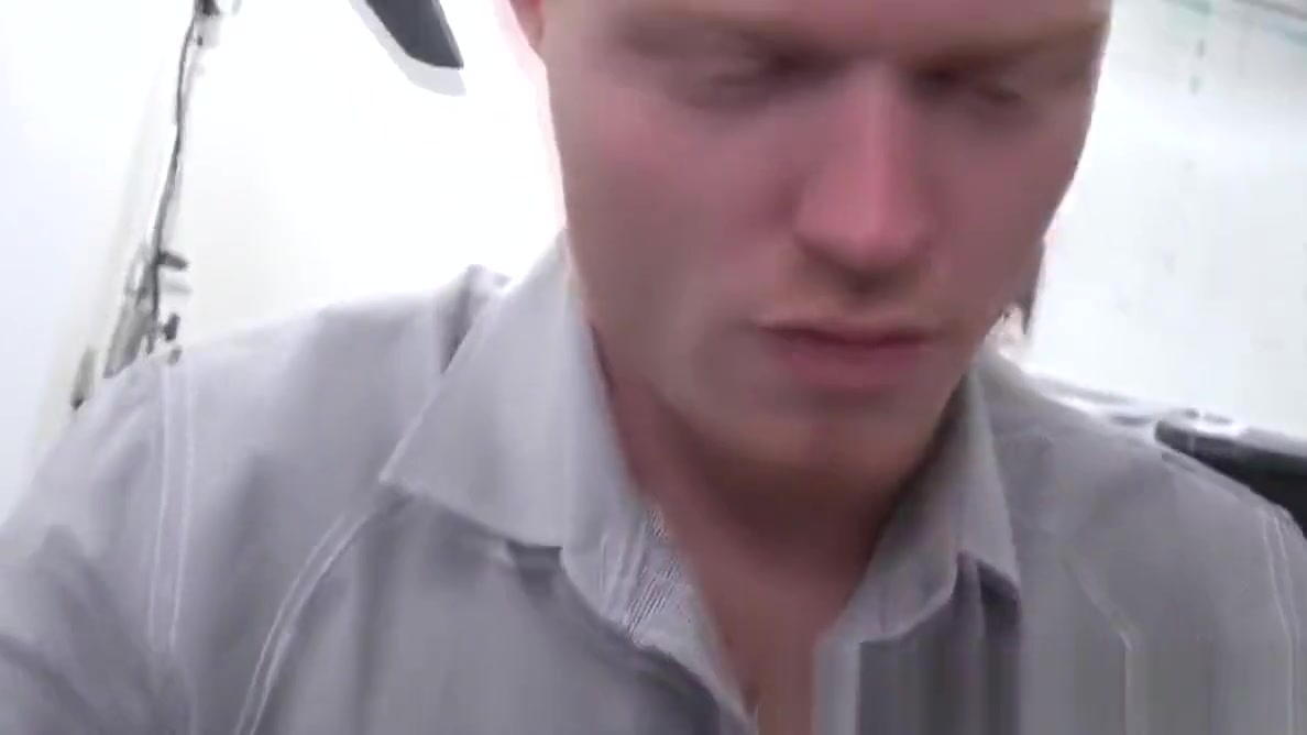 Ginger gives blowjob to get office job