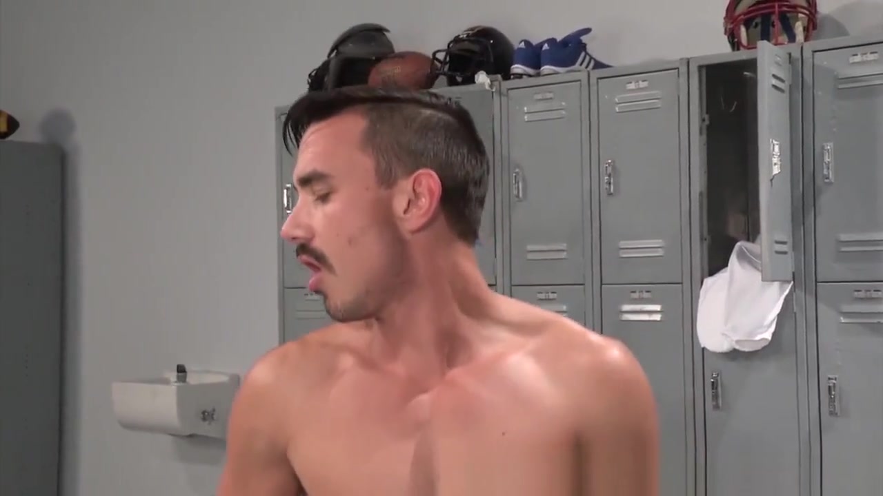 RagingStallion Hairy Hole Fucked In Locker Room