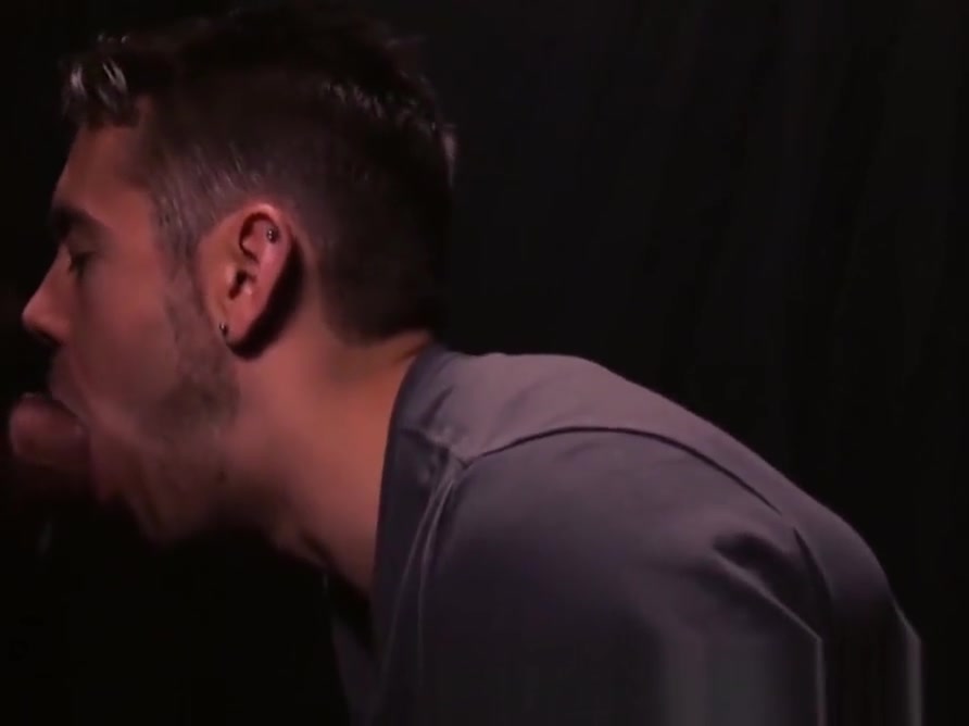 Handsome stepson dicksucking Step daddy at gloryhole