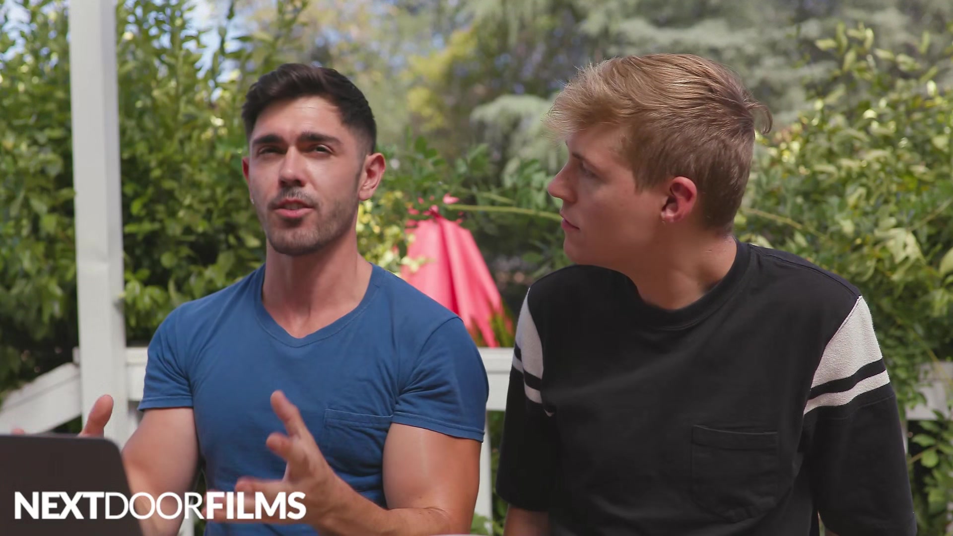 NextDoorFilms - Nice Cocked Writer Dicks Down Bratty Twink Muse