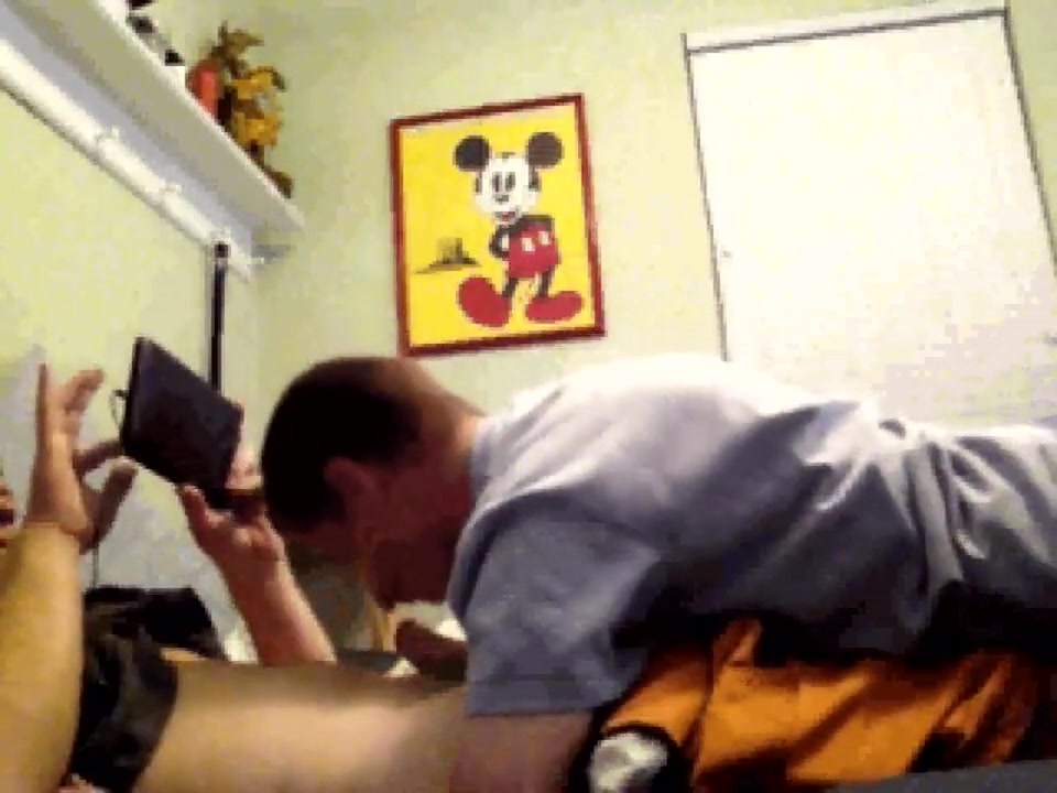 My Buddy Sucking And Riding His Ex Bf's Dick