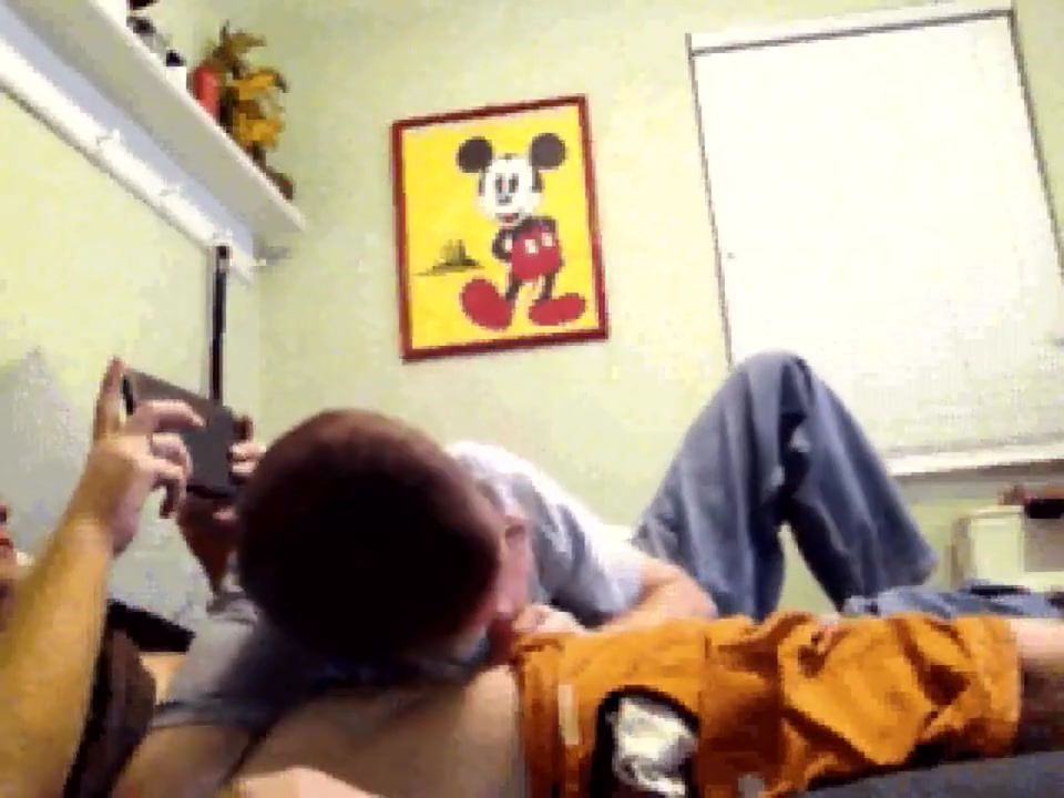 My Buddy Sucking And Riding His Ex Bf's Dick