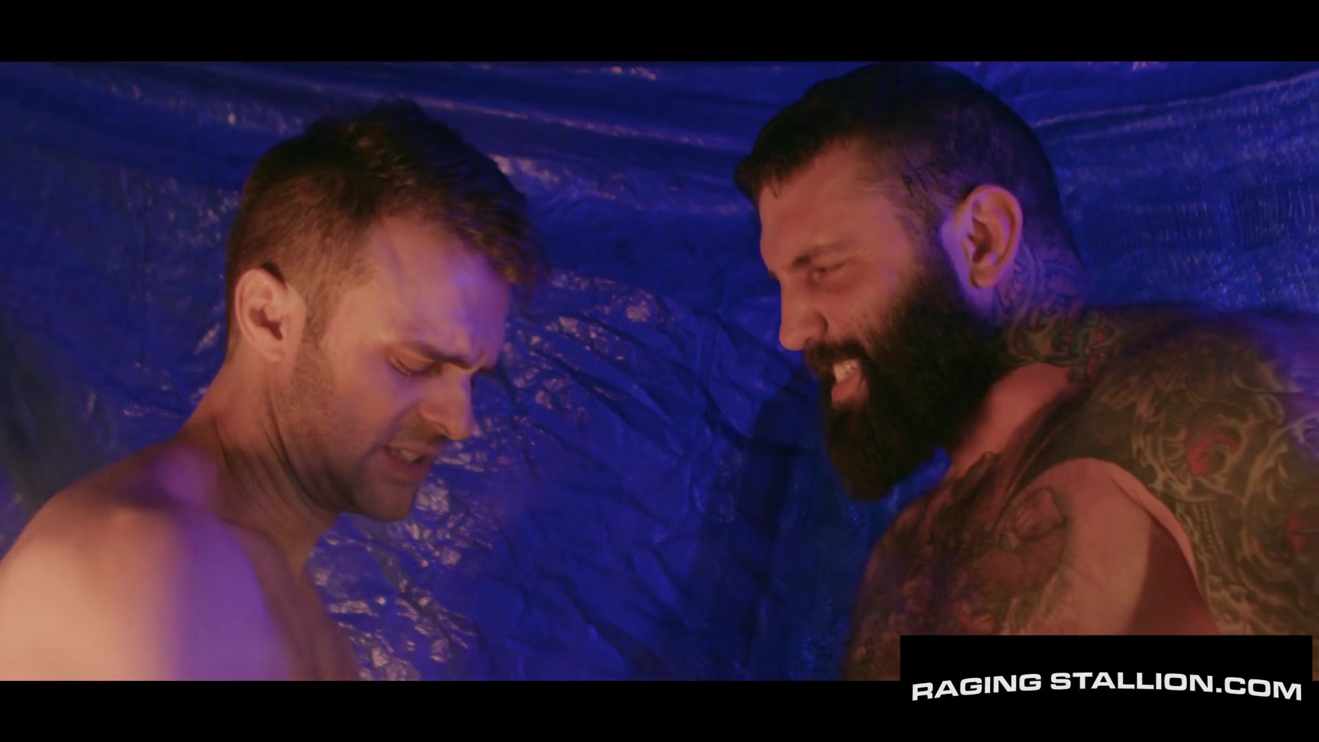 Tired N' Horny Beefy Truckers 1st Gay 3some