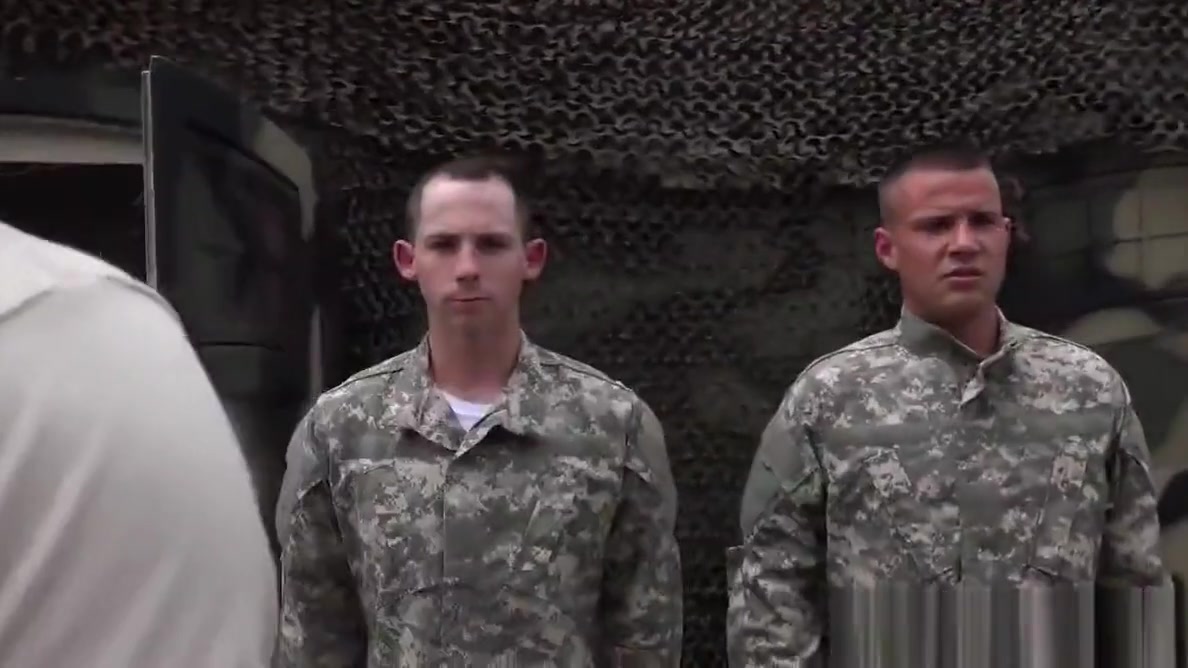Army cadets sucking cock