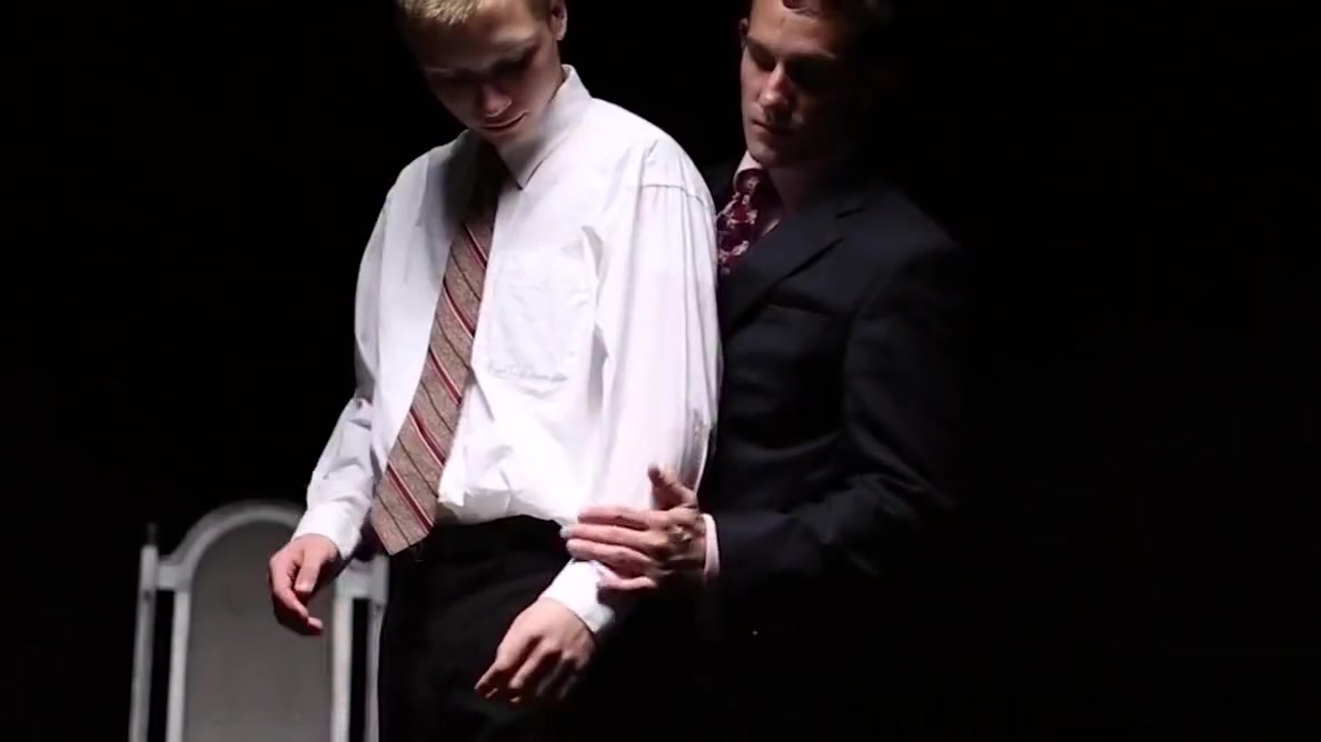 Kinky mormon masturbates