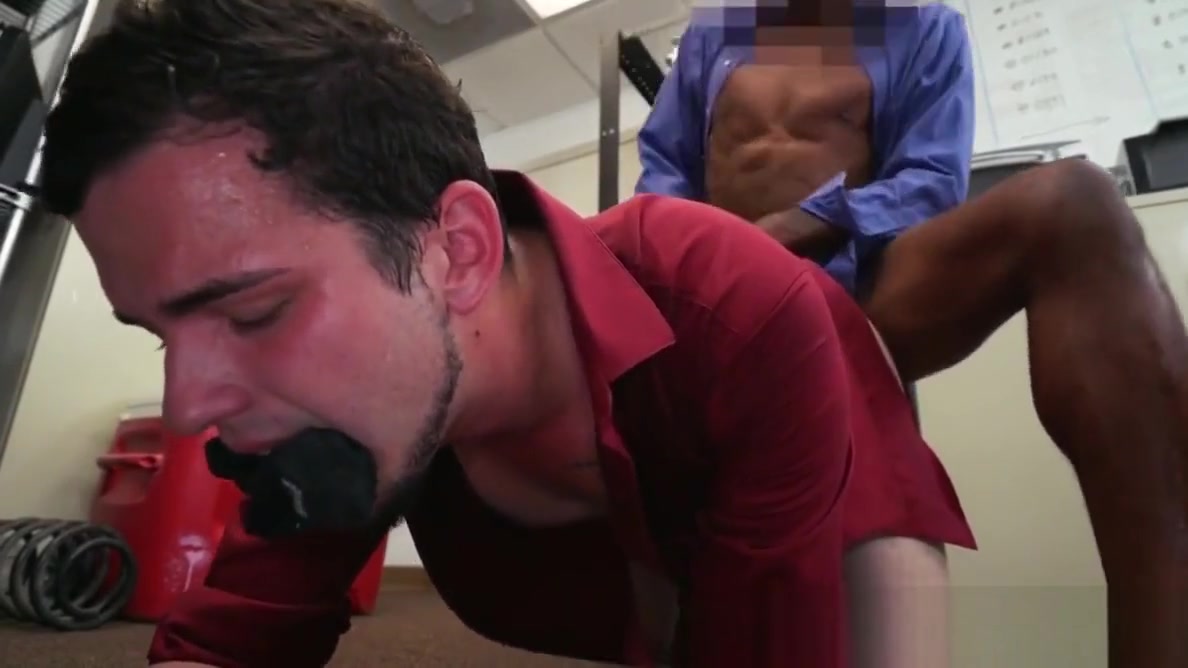 Casting straight anal drilled by black agent