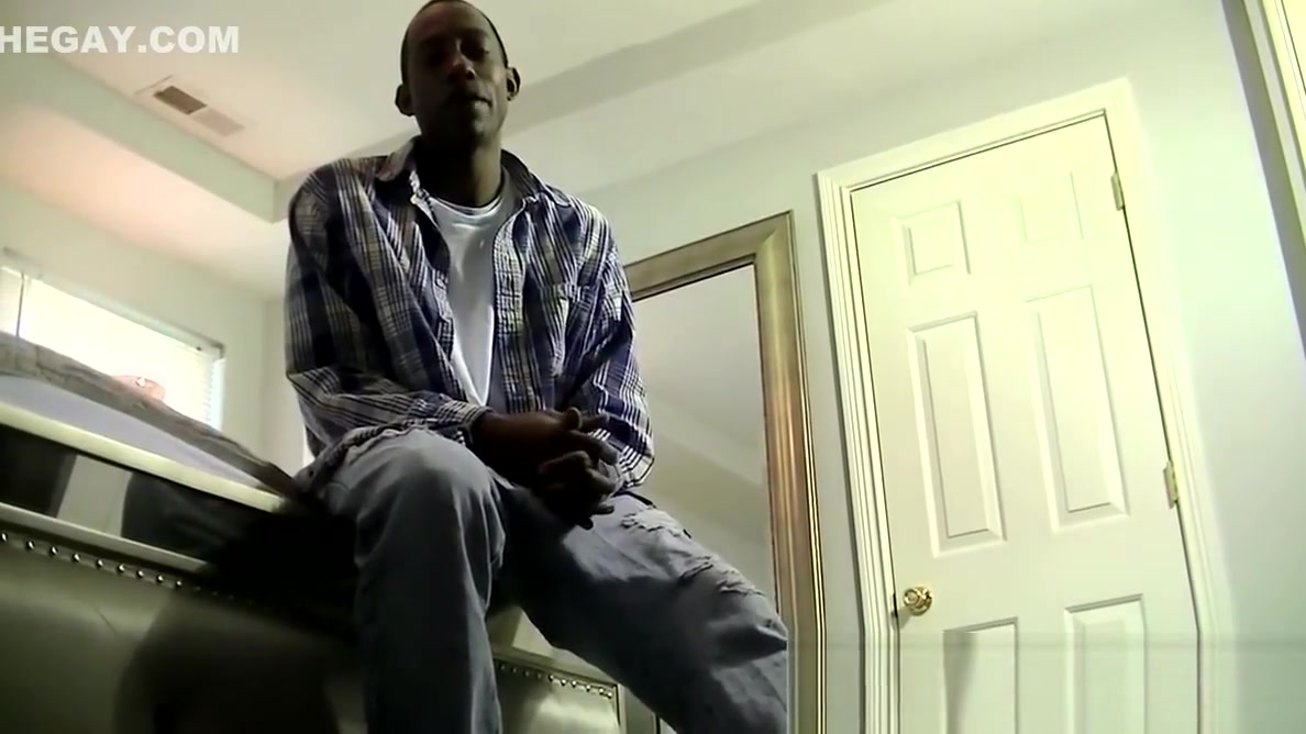 Big Step daddy Joe first big black cock experience in his mouth