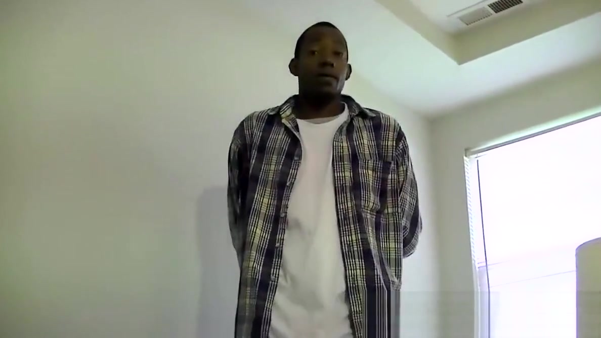Big Step daddy Joe first big black cock experience in his mouth