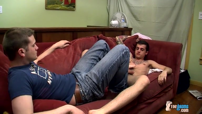 A Well Rewarded Foot Wank - Bryce Corbin And Chris Porter