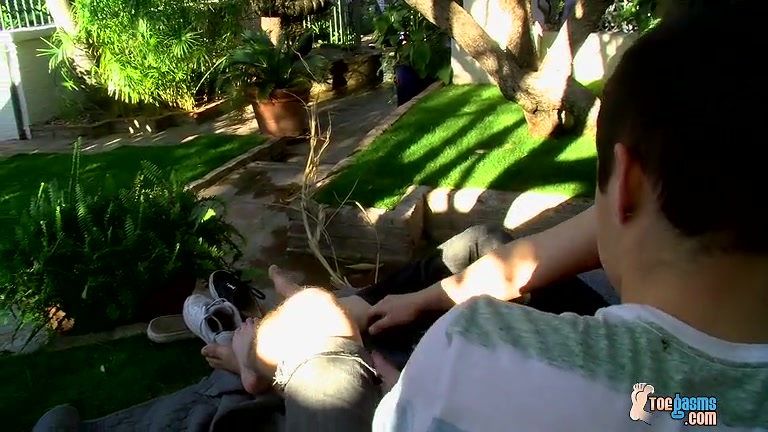 A Perfect Couple Of Foot Lovers - Micah Andrews And Dustin Fitch