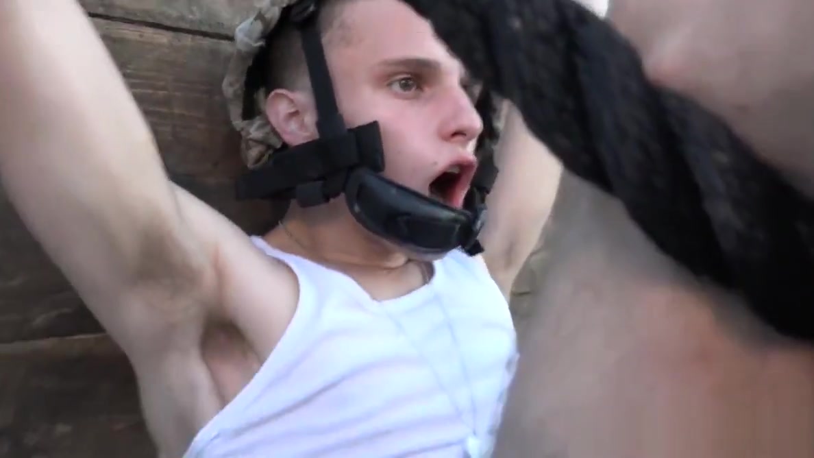 Army troop group fucking and sucking outdoor