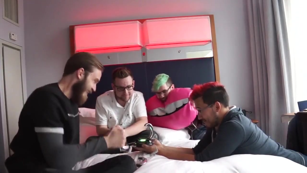 Multicultural men get kinky with electric sex toy