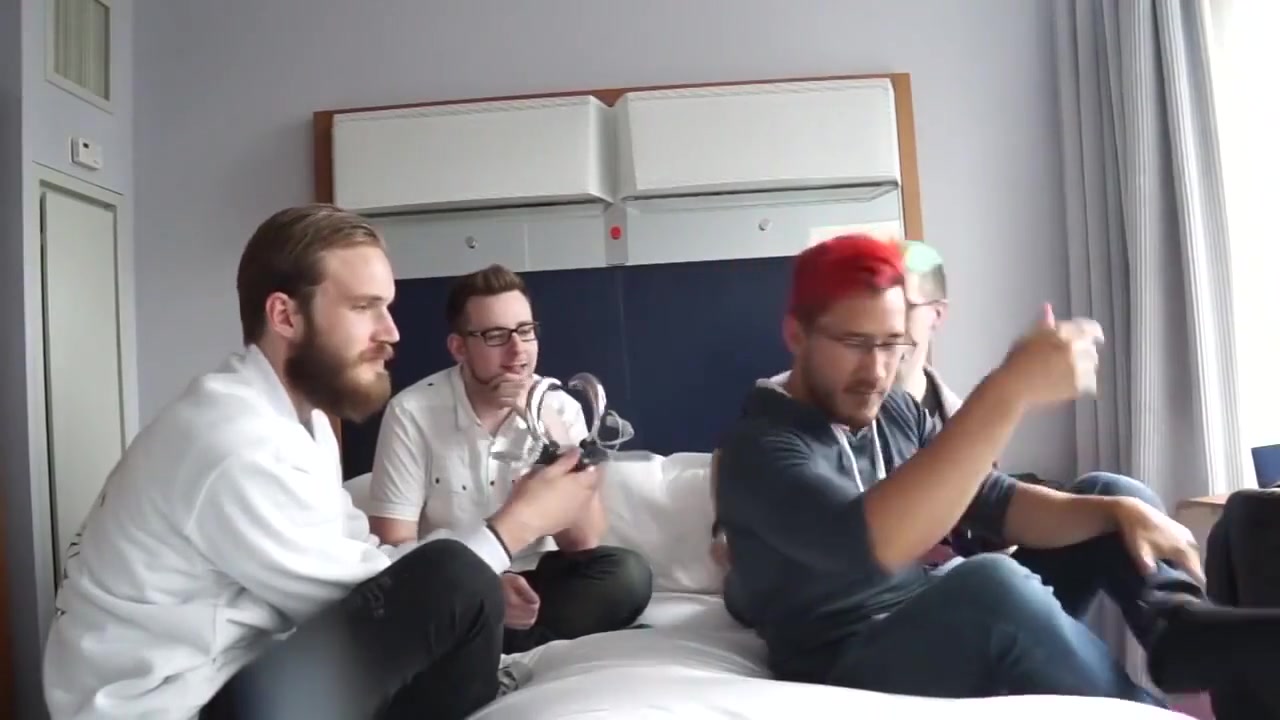 Multicultural men get kinky with electric sex toy
