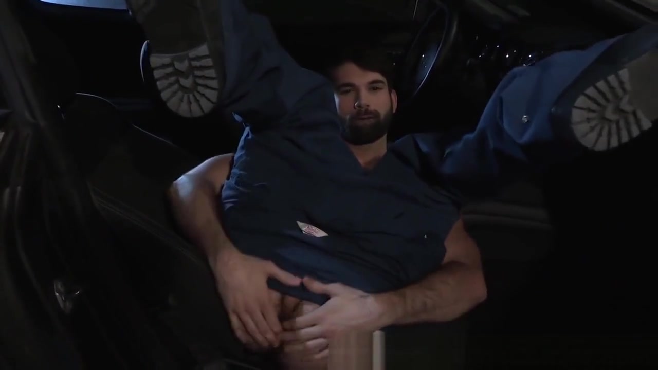 RagingStallion Muscular Sean Zevran Slams Mechanic