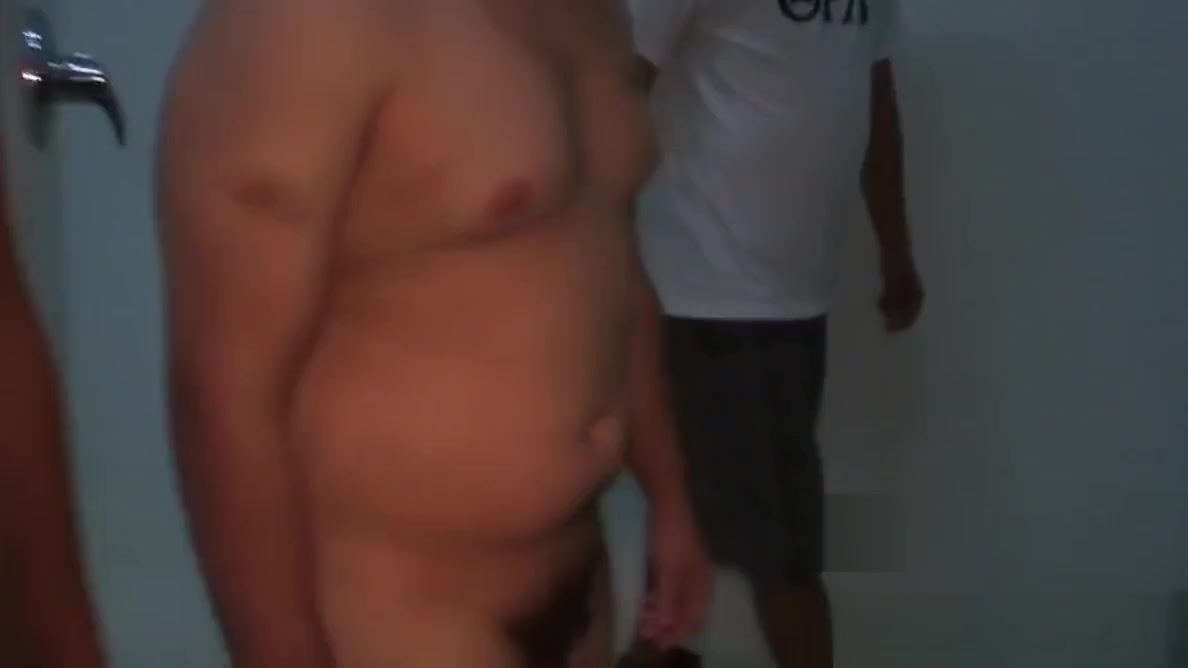 Twink straighty assfucked in shower at hazing