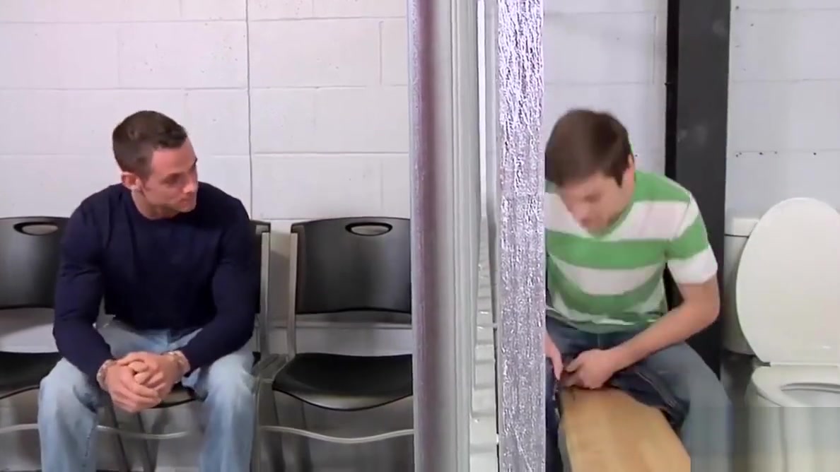 Johnny Rapid welcomes the prison virgin with his eager ass