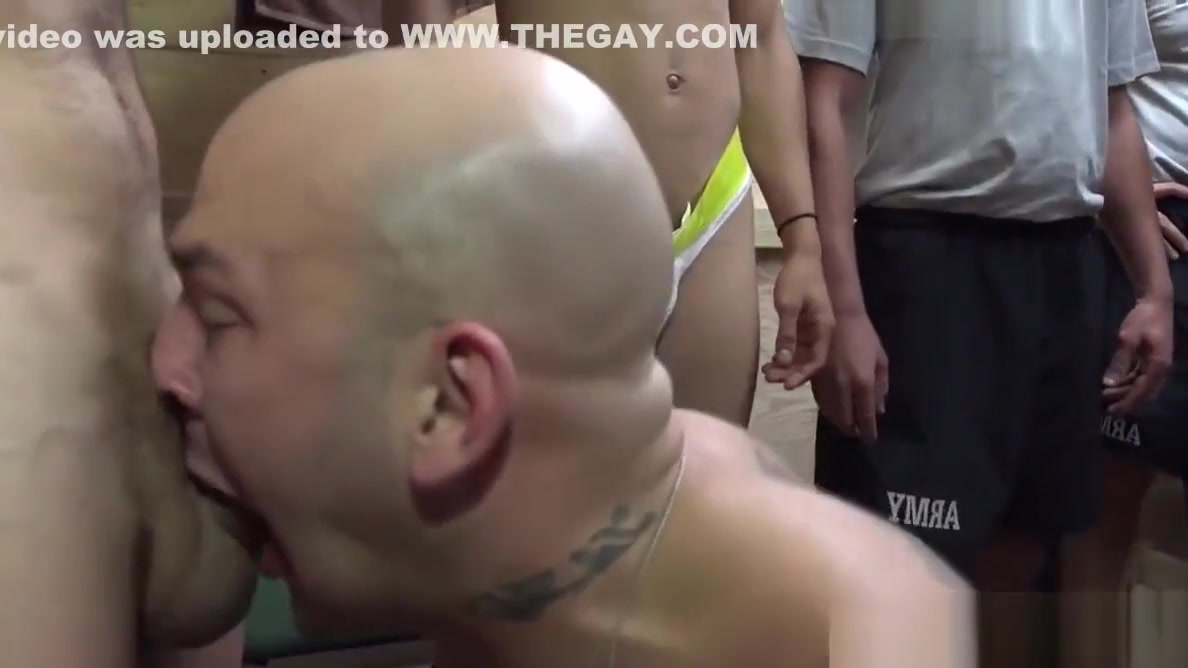 Military party hunk interracially drilled