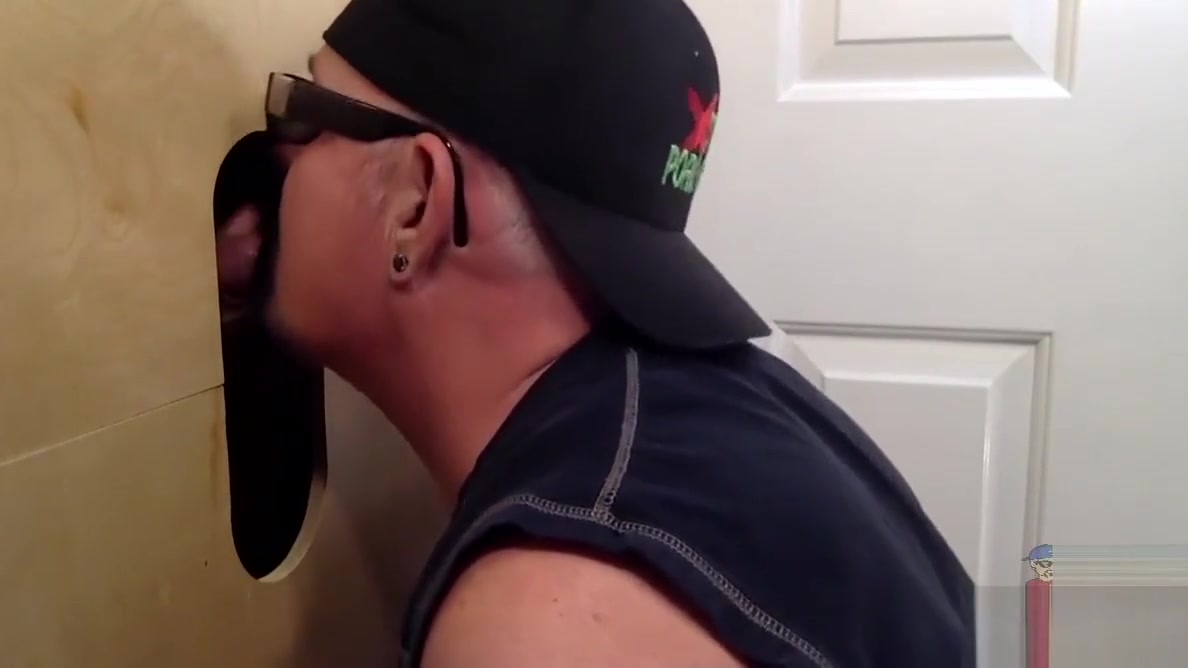 First Time At Gloryhole Step daddy Cock