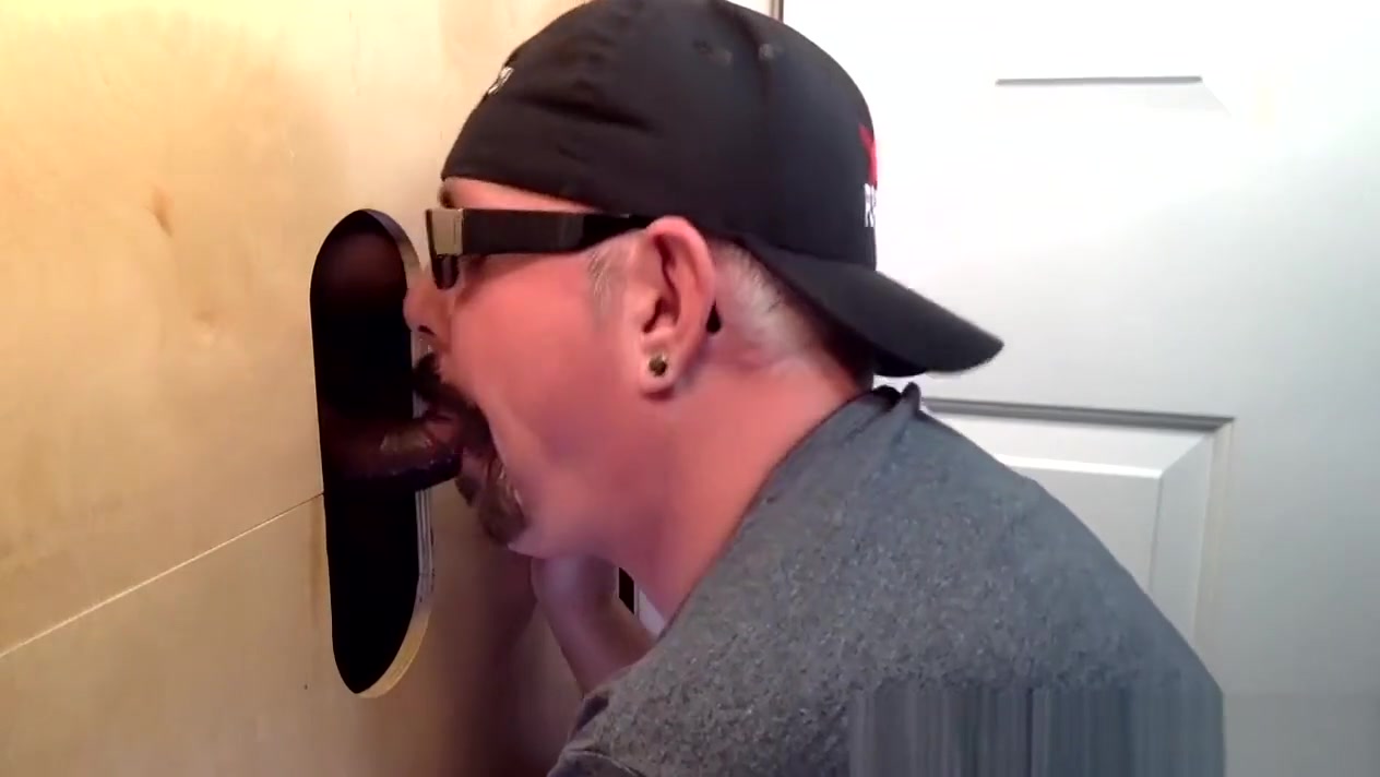 Gloryhole Throat Fucked By Curious Black Cock