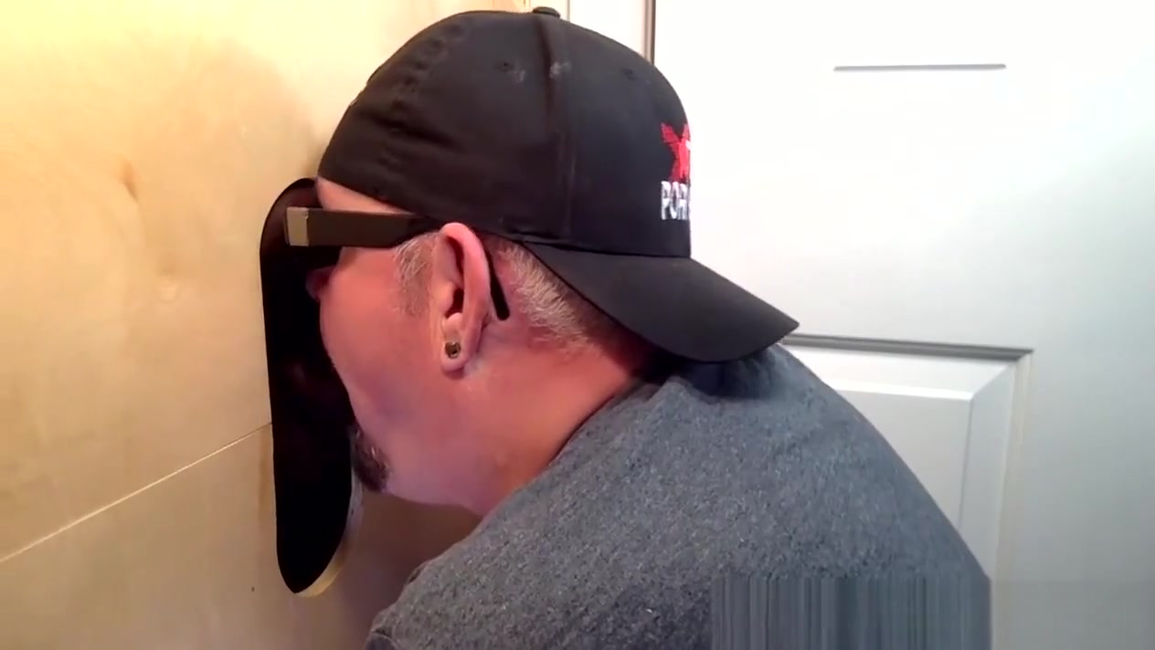 Gloryhole Throat Fucked By Curious Black Cock