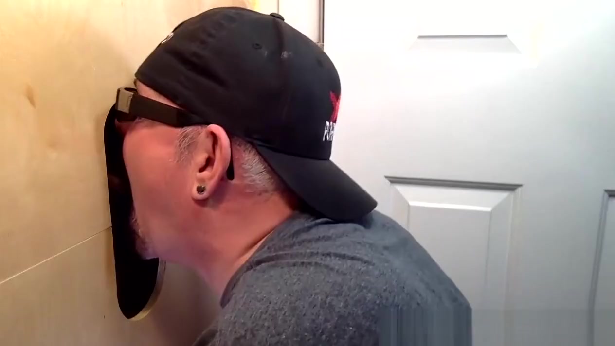 Gloryhole Throat Fucked By Curious Black Cock