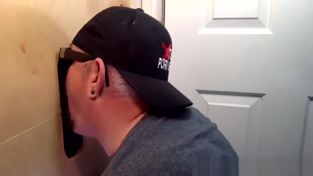 Gloryhole Throat Fucked By Curious Black Cock