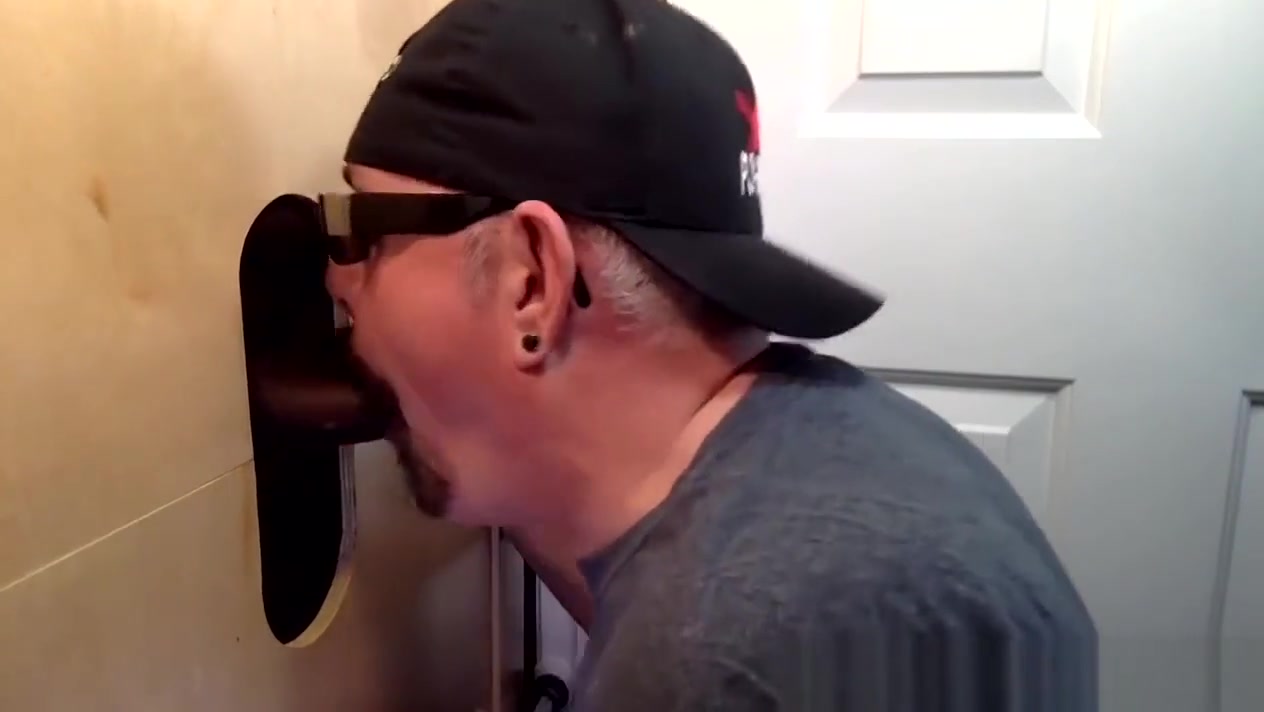 Gloryhole Throat Fucked By Curious Black Cock