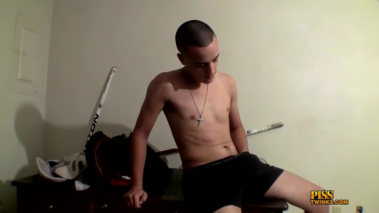 Hockey Boy Pissing Fun! - Leo McArthur