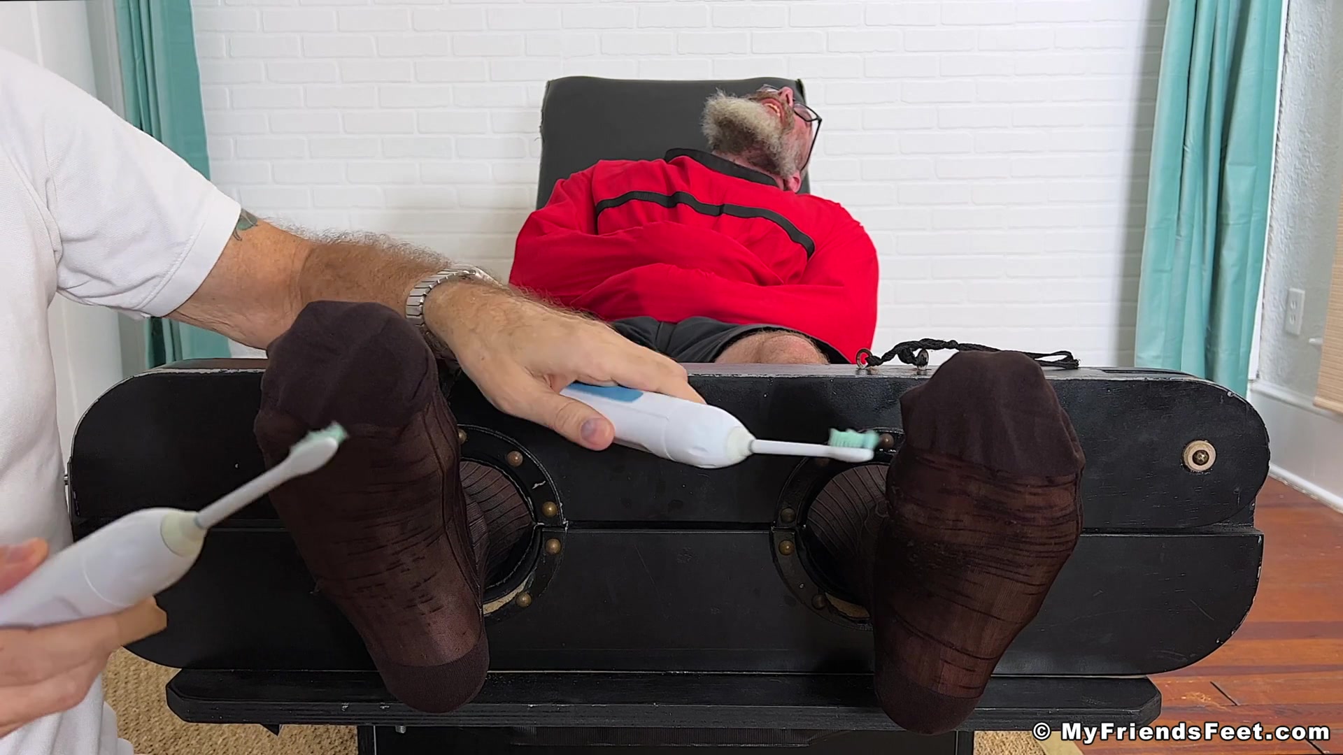 Rick Enters The Tickling Asylum - Rick