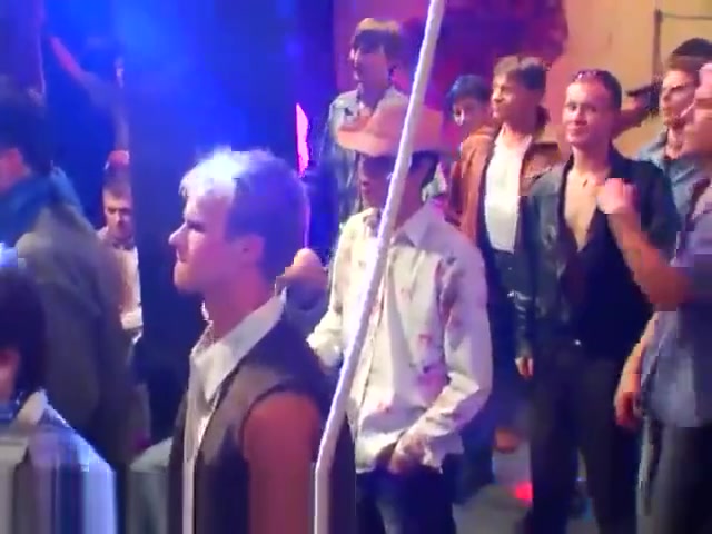Luke's group naked fucking video and of gay men shower having sex