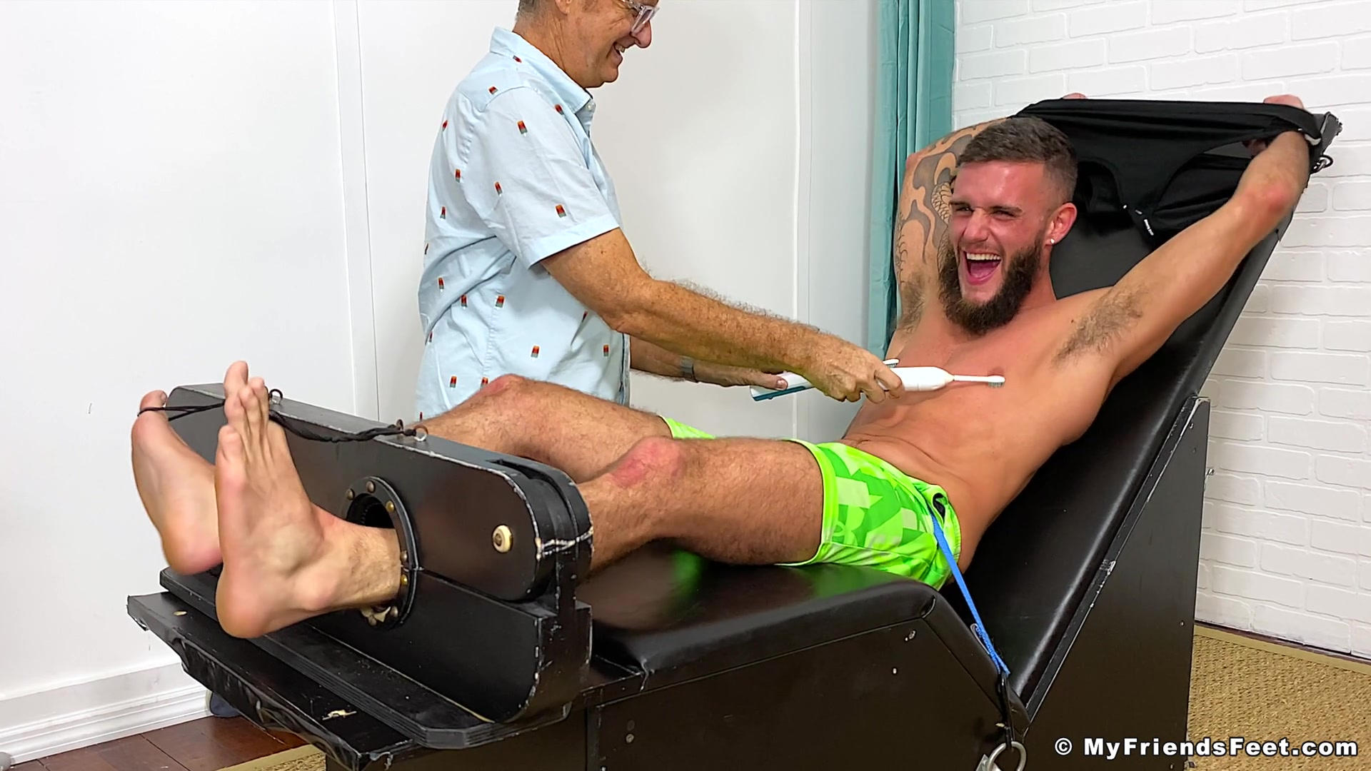 Tony's Tickling Audition - Tony