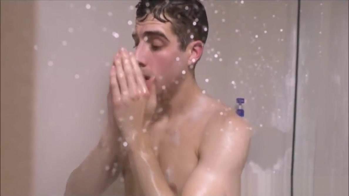 Cute Mormon Boy Masturbates To His Roommate Showering With A Big Cock