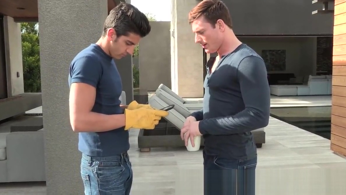 FalconStudios Hunky Brent Corrigan Tops Hot Arab Gardener