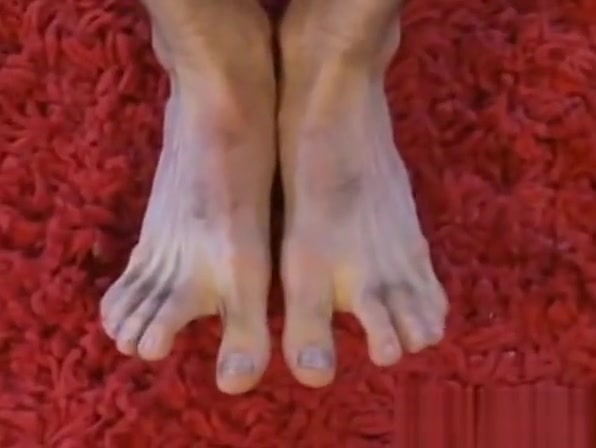 Kinky Shane keeps his undies on but teases with his feet