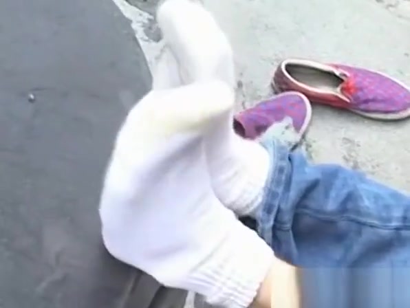 Kinky Shane keeps his undies on but teases with his feet