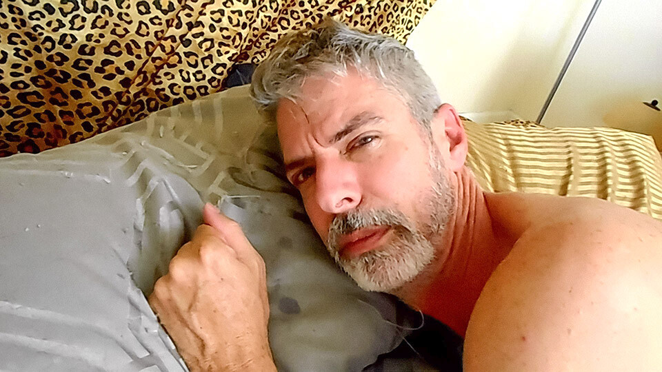 Spying On Naked Step daddy Giant - Richard Lennox