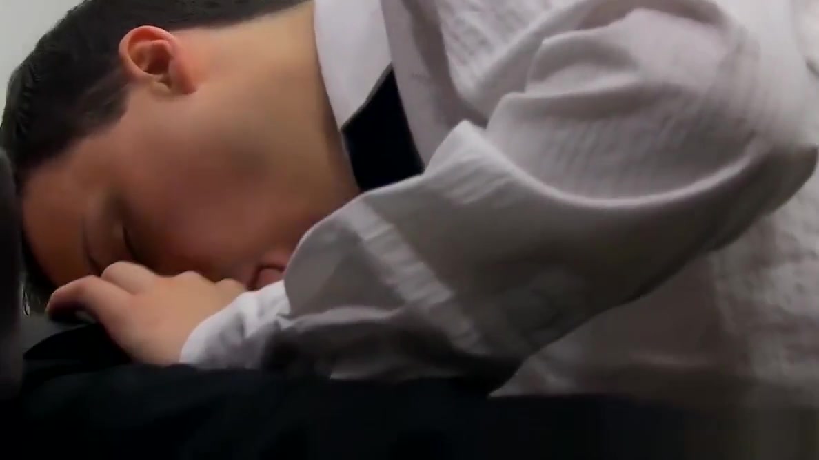 Damien and Parker have a steamy anal break in the office